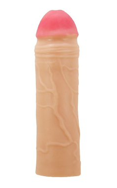 8562 Capa Peniana Chane 18,0x3,9 Bege - Sex Shop em Curitiba