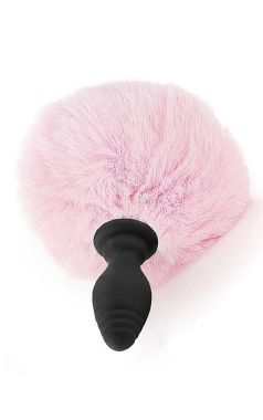 8644 Plug Anal Silicone Pompom Contr Rem (M) - Sex Shop em Curitiba