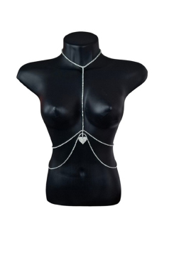 YSBN101 Bodychain c/ Strass - Joia de Corpo - Sex Shop em Curitiba