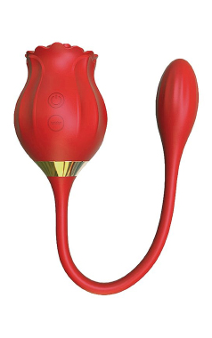 8285 Rosa c/Pulsador Clitoris e Ponto G Snak verm - Sex Shop em Curitiba