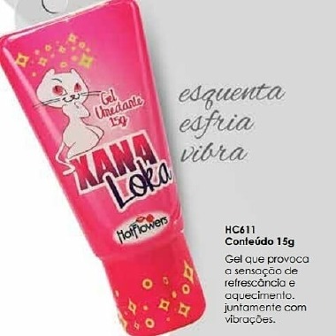 HC611 GEL EXCITANTE XANA LOKA 15G - Sex Shop em Curitiba