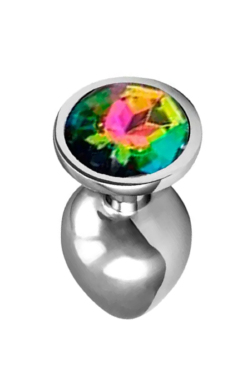 5847 PLUG ANAL PEDRA 9,5 CM - G - Sex Shop em Curitiba