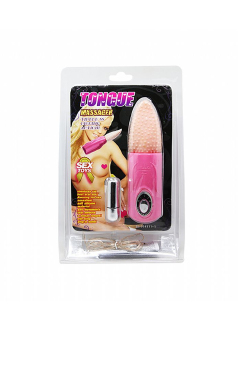 6072 VIBRADOR FORM. LINGUA TONGUE MASSAGER - Sex Shop em Curitiba