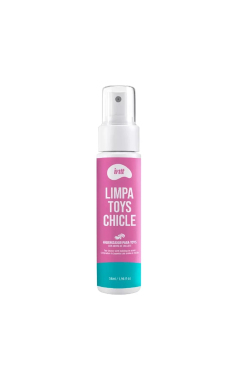 6021 HIGIENIZADOR LIMPA TOYS CHICLETE 60ML - Sex Shop em Curitiba