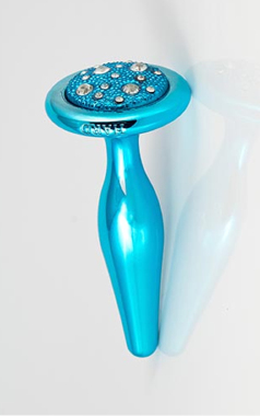 HA133 PLUG METAL IUPI ANA CANZIANI Az clar - Sex Shop em Curitiba