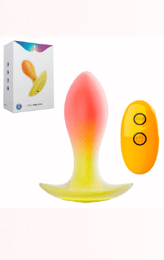 4059 Plug Anal c/Controle Remoto 11,1x3,7 - Sex Shop em Curitiba
