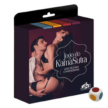 LD022 JOGO DADOS C/RASPAD. KAMA SUTRA - Sex Shop em Curitiba