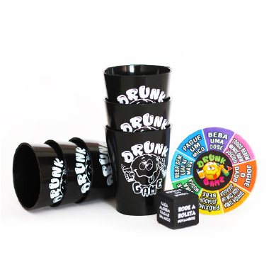 LD035 DADO DRUNK GAME SPINNER + SHOT DRINK - Sex Shop em Curitiba