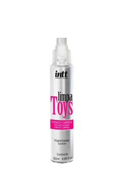 4973 HIGIENIZADOR LIMPA TOYS 120ML - Sex Shop em Curitiba