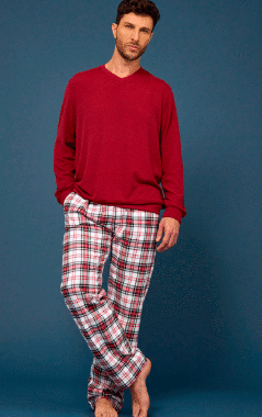 2670 PIJAMA BLUSA C/ CALÇA - Sex Shop em Curitiba