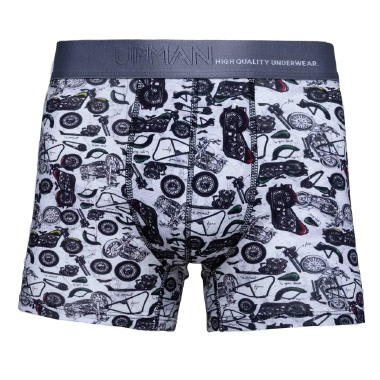 161C6 CUECA BOXER COTTON MOTO - Sex Shop em Curitiba