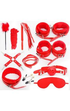 8307 KIT SADO EROTICO 11 ITENS - Sex Shop em Curitiba