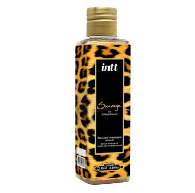 4919 OLEO P/ MASSAGEM SAUVAGE INTT 130ML - Sex Shop em Curitiba