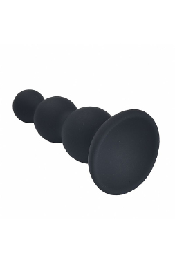 7911 Plug Escalonado Silicone (P) 7,5cm - Sex Shop em Curitiba