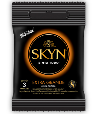 PRESERVATIVO BLOWTEX SKYN  EXTRA GRANDE - Sex Shop em Curitiba