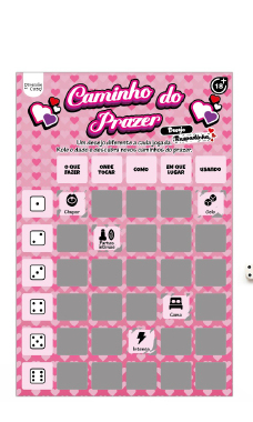 LD052 CAMINHO DO PRAZER  DESEJO RASPADINHA - Sex Shop em Curitiba
