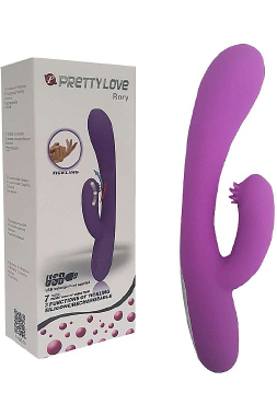 7231 Vibrador Ponto G c/Dedilhar Rory - Sex Shop em Curitiba