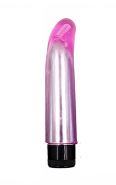 5552 VIBRADOR PERSONAL CROMADO C/CAPA SILIC 14 CM - Sex Shop em Curitiba