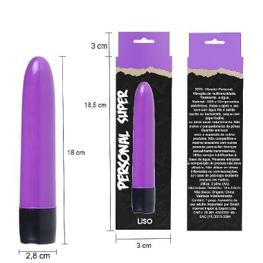 5070 VIBRADOR PERSONAL 18 CM - Sex Shop em Curitiba