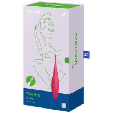 SF2062 SATISFYER TWIRLING FUN rosa - Sex Shop em Curitiba