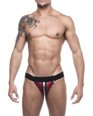 SD008V CUECA JOCKSTRAP CIRRE ZIPER VM (U) - Sex Shop em Curitiba