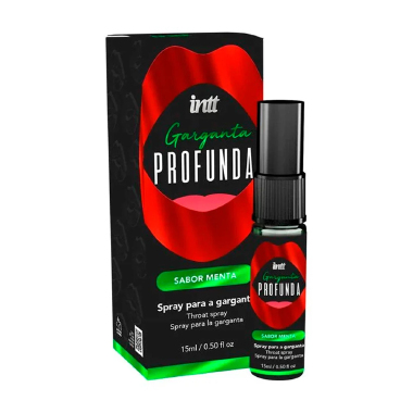 5098 GARGANTA PROFUNDA MENTA 15ML - Sex Shop em Curitiba