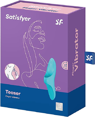 SF2131 DEDEIRA SATISFYER TEASER LIGHT Az clar - Sex Shop em Curitiba