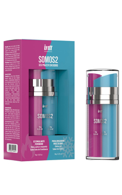 6028 SOMOS 2  EXCITANTE+PROLONGADOR 10G - Sex Shop em Curitiba