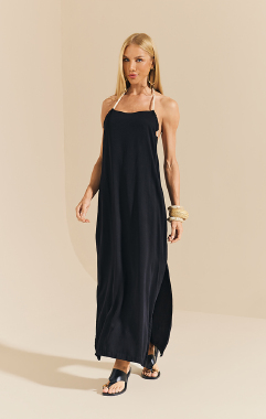 1808 Vestido Viscose Asas do Sol - Sex Shop em Curitiba