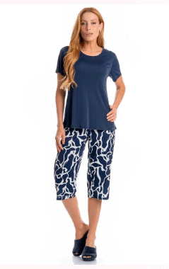 3860 PIJAMA  PESCADOR TERESA az mar XG - Sex Shop em Curitiba