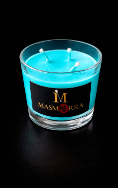 QWY Vela Wax Play Fluorescente 80g Calor Baixo - Sex Shop em Curitiba