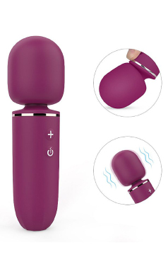 7324 Mini Varinha Magica Bordô - Sex Shop em Curitiba