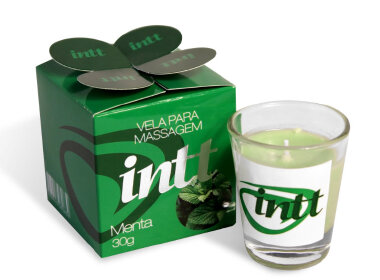 48180 VELA P/MASSAGEM BEIJ. MENTA INTT 30GR - Sex Shop em Curitiba