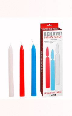 SD-26KIT C/3 VELAS BAIXA TEMPERAT - Sex Shop em Curitiba