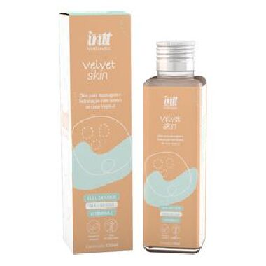 5081 OLEO MASSAGEM VELVET SKIN 130ML - Sex Shop em Curitiba