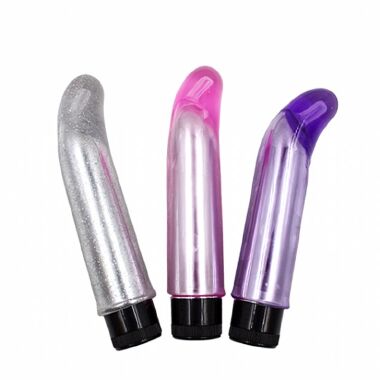 5552 VIBRADOR PERSONAL CROMADO C/CAPA 14 CM - Sex Shop em Curitiba