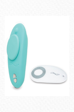 87762 CALCINHA VIBRATORIA MOXIE WE -VIBE acqua - Sex Shop em Curitiba