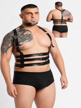 HTT HARNESS MASCULINA OTTO - Sex Shop em Curitiba
