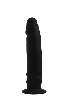 8646 Plug Anal Reto c/Ventosa 13.6x2.8cm - Sex Shop em Curitiba