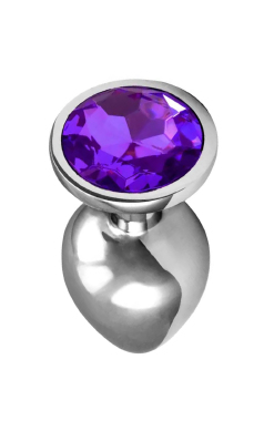 5846 PLUG ANAL PEDRA 8,5CM - M - Sex Shop em Curitiba