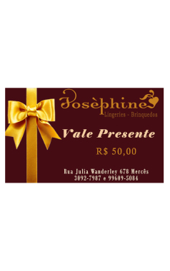 VALE-PRESENTE R$ 50,00 - Sex Shop em Curitiba
