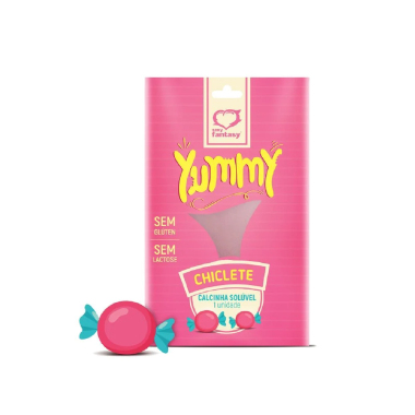 14251 Calcinha Comestivel Yummy Chiclete - Sex Shop em Curitiba