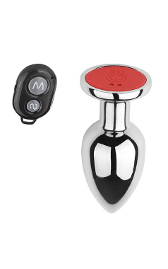 7239 Plug Anal Recarregavel 7,5cm P Pt - Sex Shop em Curitiba